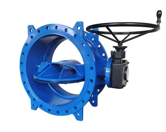 Double Eccentric Butterfly Valve ductile iron Nordic Valves